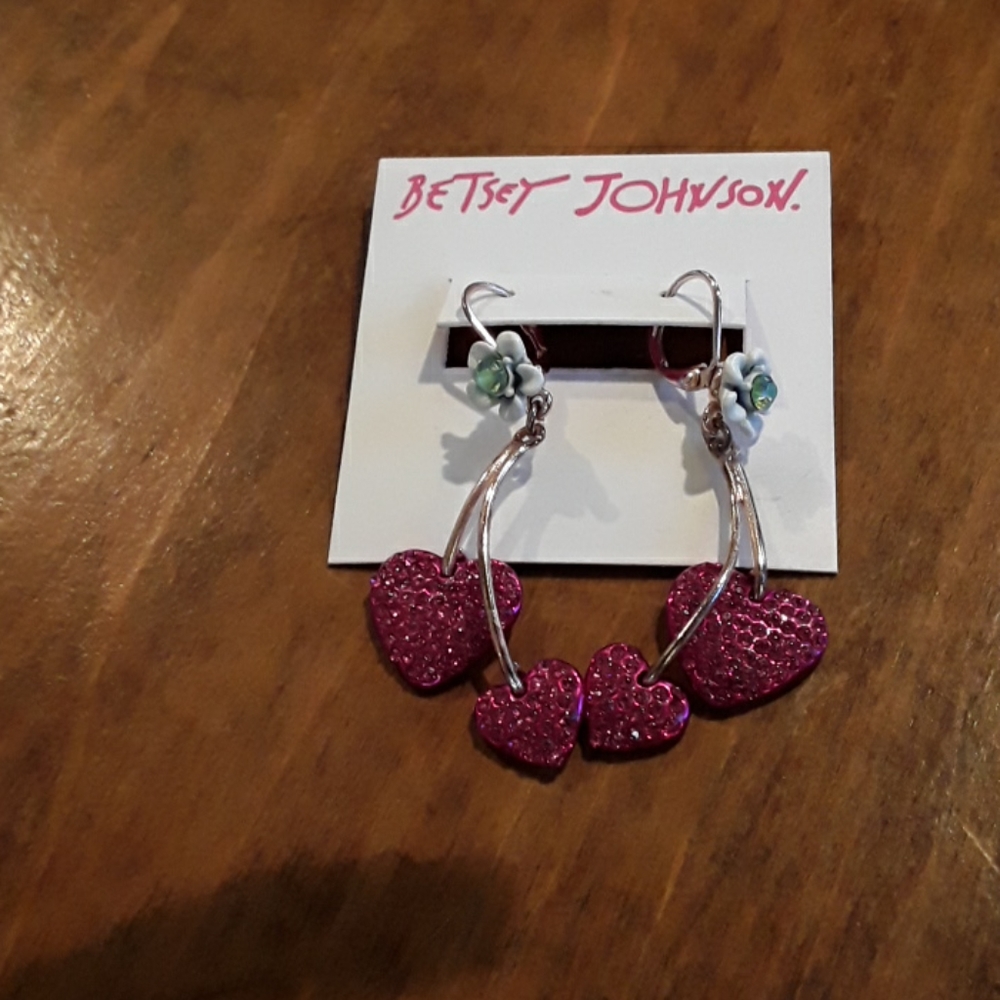 Betsey Johnson earrings